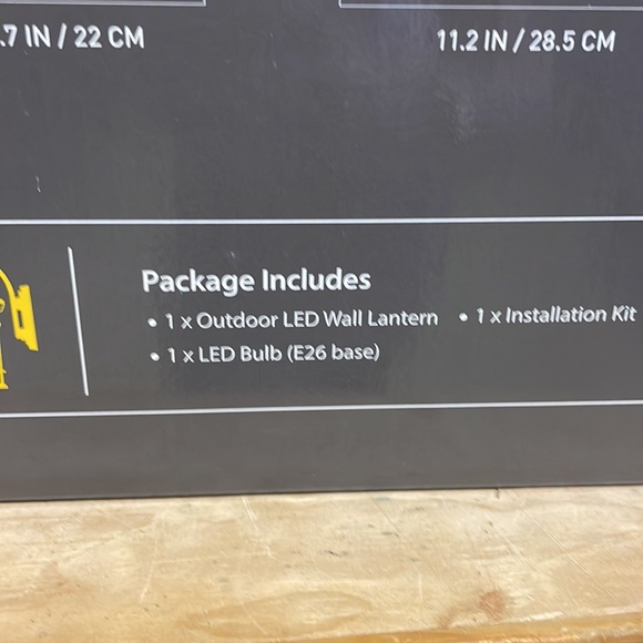Koda Outdoor LED Wall Lantern | NEVER OPEN - Picture 9 of 12